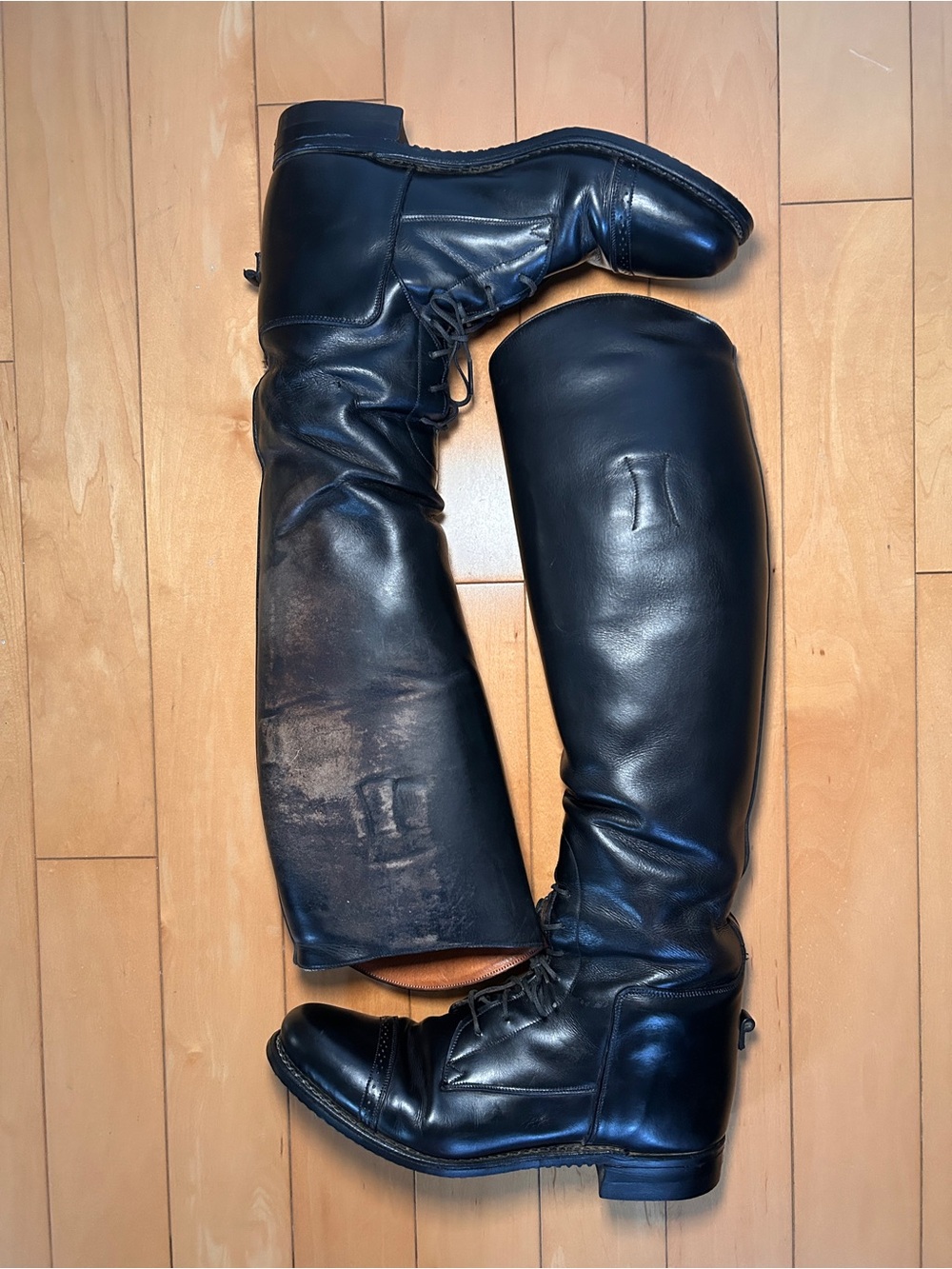 Vintage Dehner English Riding Boots - Picture 7 of 14